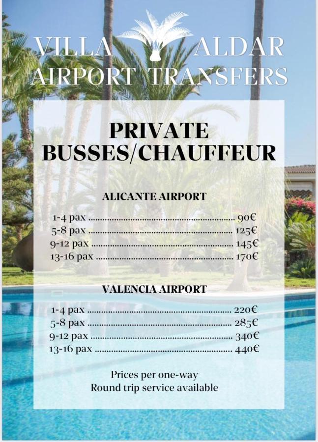 Villa Aldar 阿尔比尔 外观 照片